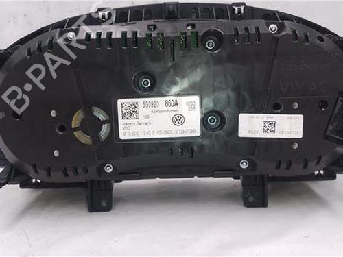 Instrument cluster VW GOLF VII (5G1, BQ1, BE1, BE2) 1.6 TDI | BP27848763C47