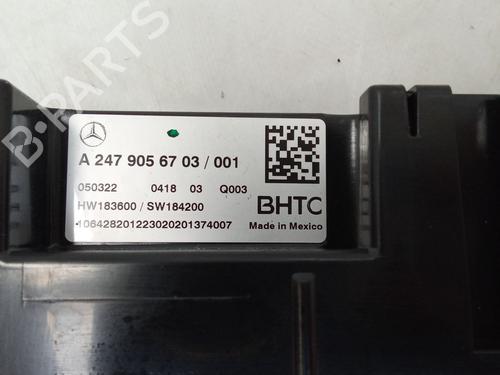 Climate control MERCEDES-BENZ GLE (V167) GLE 400 d 4-matic (167.123) | BP31878289I5