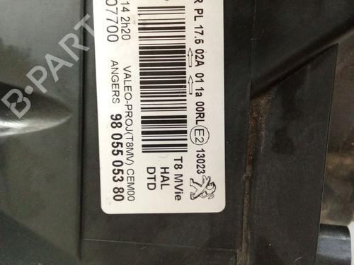 Right headlight PEUGEOT 3008 II SUV (MC_, MR_, MJ_, M4_) 1.6 BlueHDi 115 (MCBHXW, MCBHYB) | BP29808985C29 