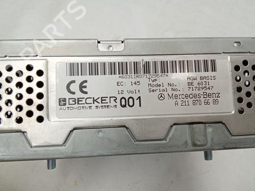 Radio MERCEDES-BENZ E-CLASS (W211) E 320 CDI (211.022) | BP36325540E6 - Image 5