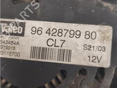 Alternator PEUGEOT 206 SW (2E/K) 1.4 HDi | BP27849110M7 