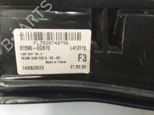 Venstre baglygte bagklap TOYOTA YARIS CROSS (MXP_) 1.5 Hybrid (MXPJ10) | BP29267527C79 