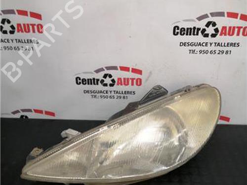 Used Left headlight PEUGEOT 206 Hatchback (2A/C) 1.1 (54 hp) 27845857