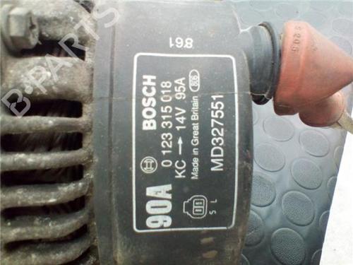 Alternator MITSUBISHI CARISMA Saloon (DA_) 1.6 (DA1A) | BP27844031M7