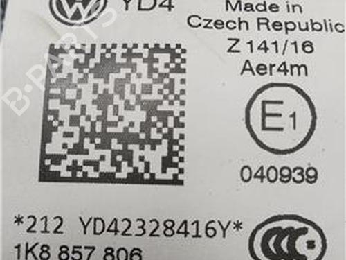 Rear right seatbelt VW SCIROCCO III (137, 138) 2.0 R | BP27848754I28 