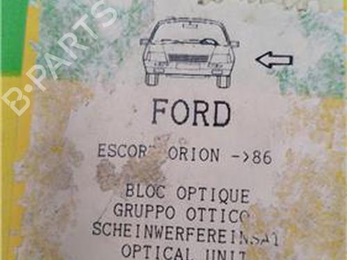 Left headlight FORD ORION I (AFD) 1.3 | BP36335073C28 - Image 2