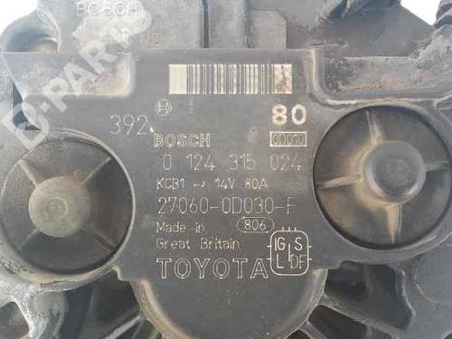 Used Alternator TOYOTA AVENSIS Saloon (_T25_) 1.8 VVT-i (ZZT251_, ZZT251R) (129 hp) 99848