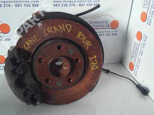 Left front steering knuckle RENAULT MEGANE III Grandtour (KZ0/1)  | BP578790M25 