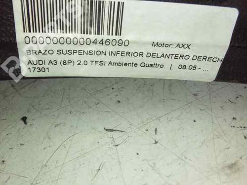 Used Right front suspension arm AUDI A3 (8P1) 2.0 TFSI quattro (200 hp) 1552897