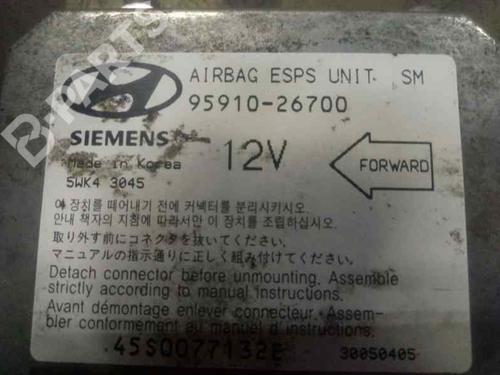 Used ECU airbags HYUNDAI SANTA FÉ I (SM) 2.0 CRDi (113 hp) 379220