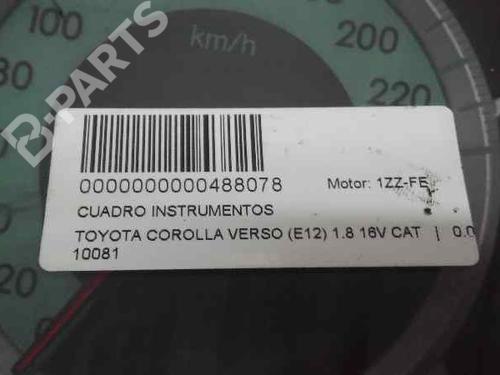 Instrument cluster TOYOTA COROLLA Verso (_E12_)  | BP1522044C47 
