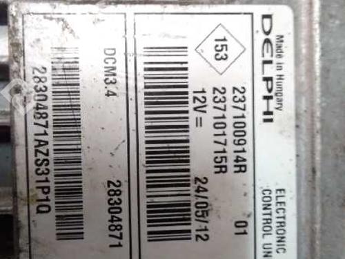 Engine control unit (ECU) RENAULT MEGANE III Hatchback (BZ0/1_, B3_) 1.5 dCi | BP396431M57 