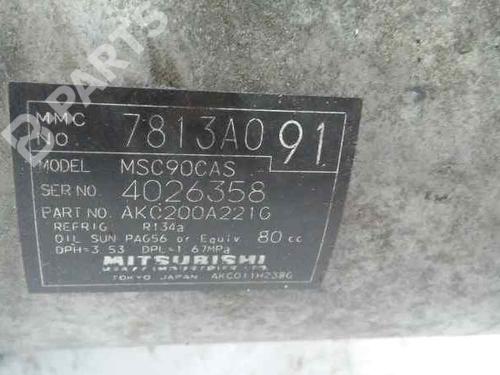 Compressore A/C MITSUBISHI OUTLANDER II (CW_W) 2.2 DI-D 4WD (156 hp) 1388353