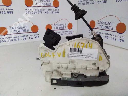 Used Rear right lock VW GOLF VI (5K1) 2.0 TDI (110 hp) 389300