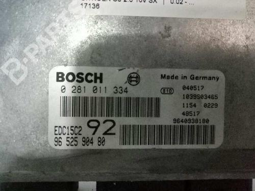 Engine control unit (ECU) CITROËN C8 (EA_, EB_) 2.0 HDi | BP1206002M57 