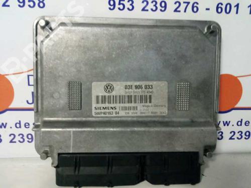 Used Engine control unit (ECU) VW POLO (9N_, 9A_) 1.4 TDI (75 hp) 2301157