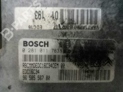 Engine control unit (ECU) PEUGEOT 206 Hatchback (2A/C)  | BP1289558M57 