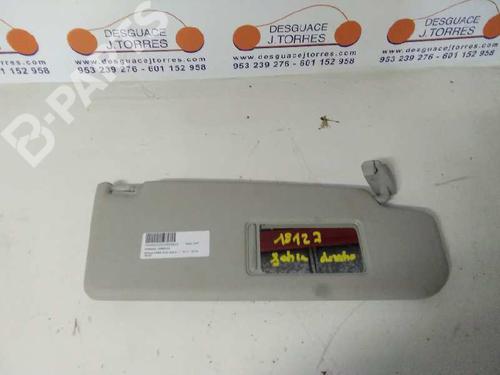 Used Right sun visor SKODA FABIA I (6Y2) 1.4 (60 hp) 1970766