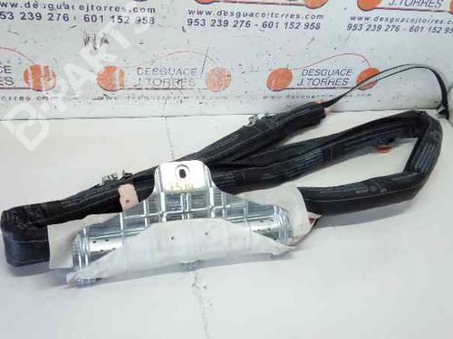 Right curtain airbag PEUGEOT 3008 I MPV (0U_) 1.6 HDi | BP2527037C12 