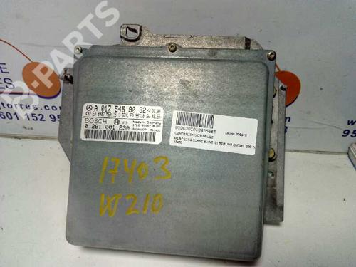 Used Engine control unit (ECU) MERCEDES-BENZ E-CLASS (W210) E 300 Turbo-D (210.025) (177 hp) 1975660