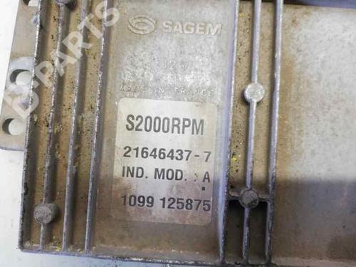 Engine control unit (ECU) RENAULT LAGUNA II (BG0/1_)  | BP822726M57 