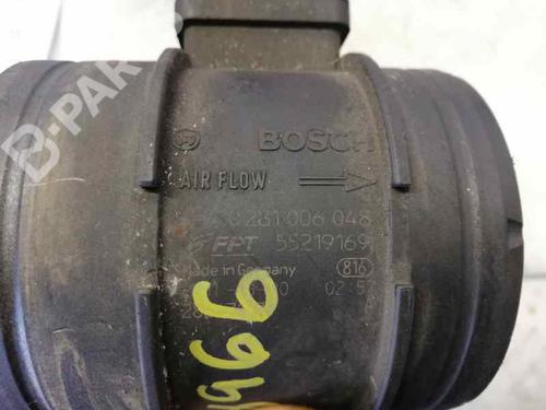 Used Mass air flow sensor FIAT DUCATO Van (250_) 160 Multijet 3,0 D (158 hp) 2812403