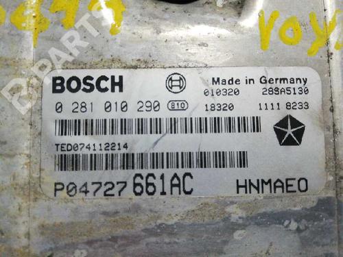 Engine control unit (ECU) CHRYSLER VOYAGER IV (RG, RS) 2.5 CRD | BP1927001M57 