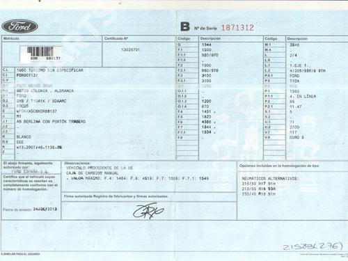 Right front window switch FORD FOCUS III 1.6 TDCi | BP7123168C105  - Image 10