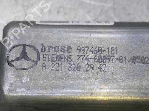 Left rear window motor MERCEDES-BENZ S-CLASS (W221, V221) S 320 CDI (221.022, 221.122) | BP21543617E23 