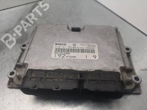 Used Engine control unit (ECU) FIAT STILO (192_) [2001-2010]  11969135