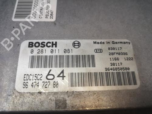 Engine control unit (ECU) PEUGEOT 307 Break (3E)  | BP13309195M57 