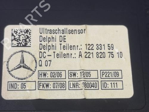 Electronic module MERCEDES-BENZ S-CLASS (W221, V221) S 320 CDI (221.022, 221.122) | BP21597207M83 