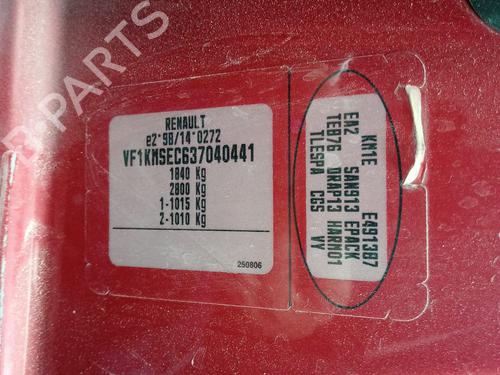 Right taillight RENAULT MEGANE II Estate (KM0/1_) 1.5 dCi (KM16, KM1E) | BP27357808C35 