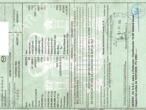 Right front fenders MAZDA 3 Saloon (BK)  | BP11753246C42 