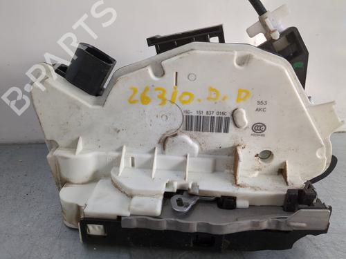Front right lock SKODA FABIA II (542) 1.4 TDI | BP26543703C97