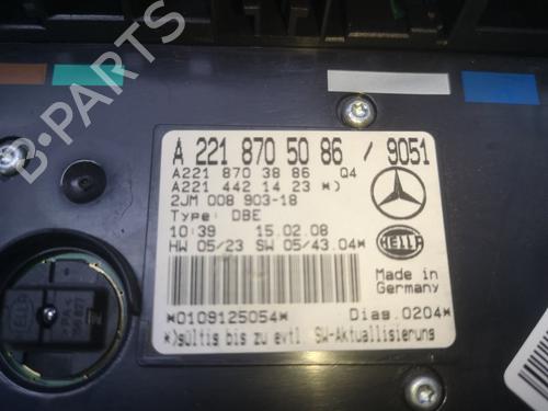 Interior roof light MERCEDES-BENZ S-CLASS (W221, V221) S 320 CDI (221.022, 221.122) | BP21491510I8 