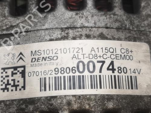 Alternator PEUGEOT 308 II (LB_, LP_, LW_, LH_, L3_)  | BP15240034M7