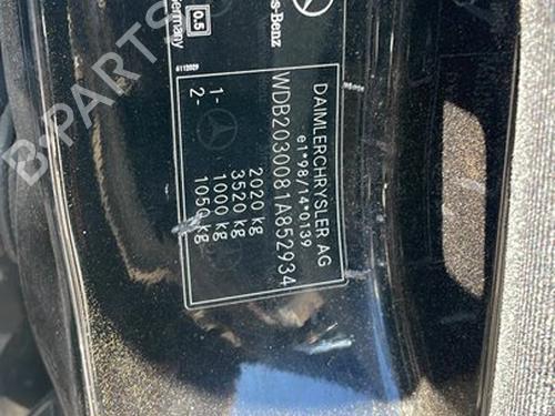 Right taillight MERCEDES-BENZ C-CLASS (W203) C 220 CDI (203.008) | BP15269318C35 