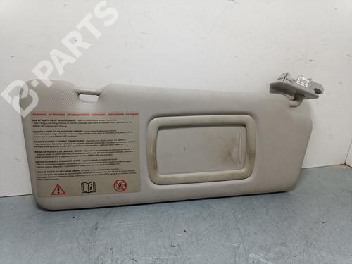 Right sun visor RENAULT LAGUNA III (BT0/1) 1.5 dCi (BT00, BT0A, BT0T, BT1J) (110 hp) 11128515