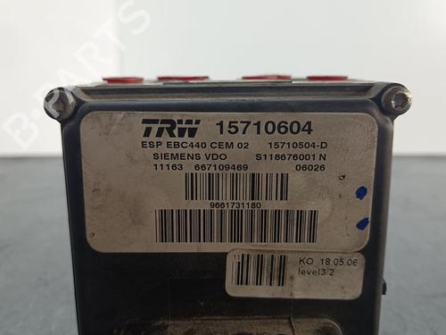 ABS pump PEUGEOT 407 (6D_)  | BP16652748M43 