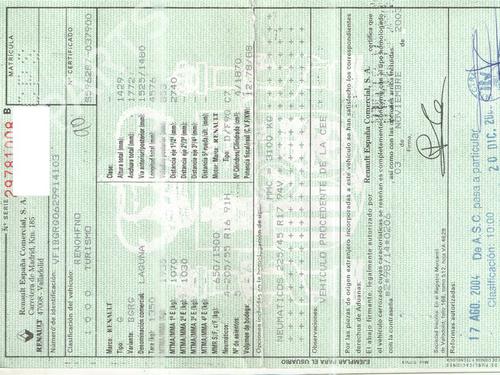 Engine control unit (ECU) RENAULT LAGUNA II (BG0/1_)  | BP17673679M57 