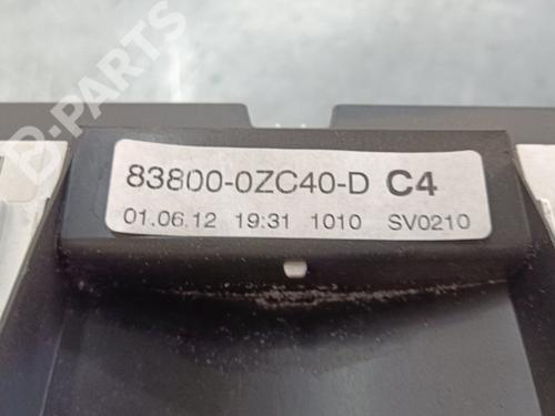 Instrument cluster TOYOTA AURIS (_E18_) | BP10538474C47