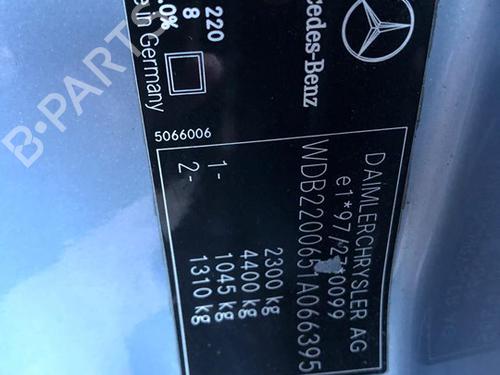 Engine MERCEDES-BENZ S-CLASS (W220) S 320 (220.065, 220.165) | BP28032793M1 
