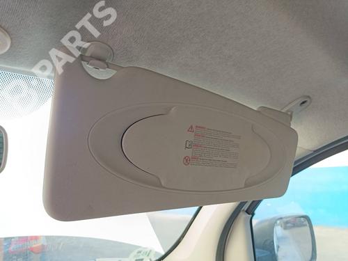 Used Right sun visor RENAULT KANGOO / GRAND KANGOO II (KW0/1_) 1.5 dCi 85 (KW0K, KW0L, KW0B) (86 hp) 10303412