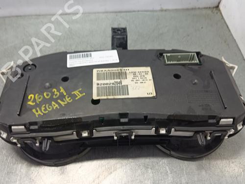 Instrument cluster RENAULT MEGANE II Saloon (LM0/1_) 1.9 dCi (LM0G, LM1G, LM2C) | BP29706037C47 
