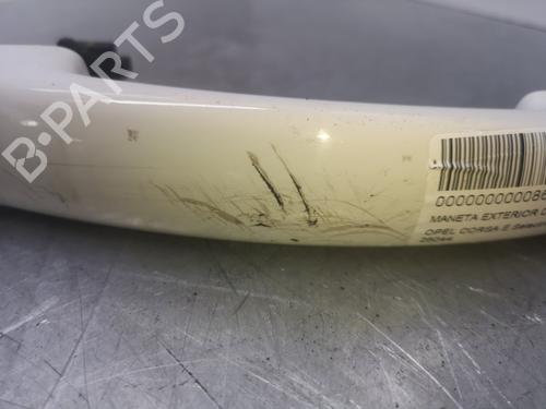 Front left exterior door handle OPEL CORSA E (X15)  | BP17950289C128 