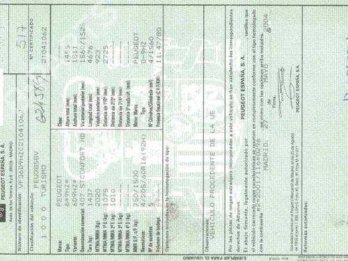 ABS pump PEUGEOT 407 (6D_) 1.6 HDi 110 (6D9HZC, 6D9HYC) | BP1989147M43 