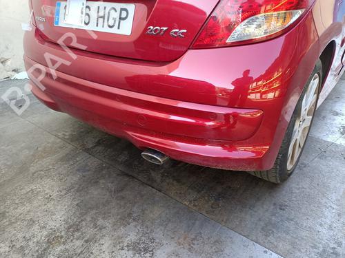Rear bumper PEUGEOT 207 CC (WD_) 1.6 HDi | BP30167373C8