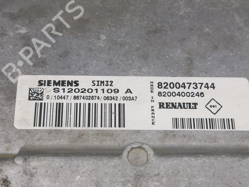 Engine control unit (ECU) RENAULT CLIO II (BB_, CB_)  | BP16126375M57 