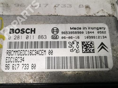 Engine control unit (ECU) CITROËN C4 I (LC_)  | BP7067641M57 